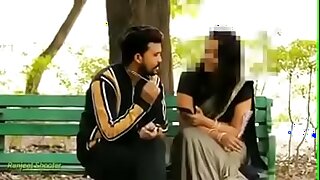 Hot bhabhi smoching while pranking