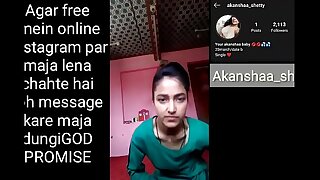 Indian school girl making Selfie video for her boyfriend