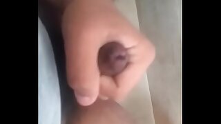 Teen Indian jerking