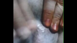 Desi aunty with young boy video call