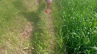 Everbest Indian Desi Aunty Enjoy Sex Outdoor With Young Boy
