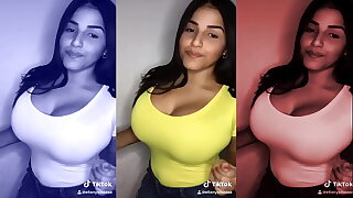 Venezuelan Big Tits Babe Looking Horny