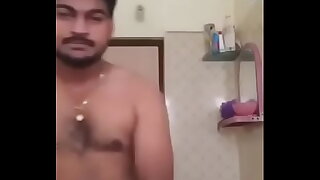 Naked men shower live