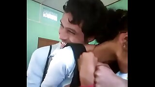 Desi School Kissing