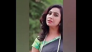 TAMIL SERIAL SEXY AUNTY ACTRESS RANI HOT IN SAREE