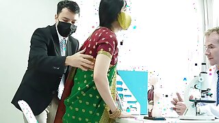 Indian Desi Girl Fucked by her Big Dick Doctor ( Hindi Drama )